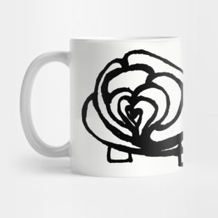 Turtle Rose to Smell the Flower Mug